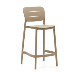 Kave Home Outdoor Barkruk Morella Stapelbaar (zithoogte 65cm)* Barkrukken