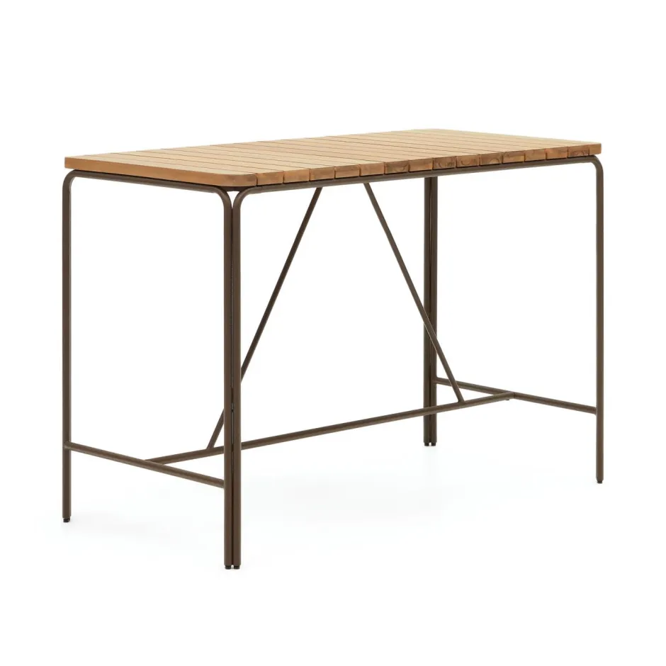 Kave Home Outdoor Bartafel Salguer Acaciahout, 140 x 70cm* Bartafels Voor In Je Tuin