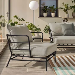Kave Home Outdoor Fauteuil Mareluz* Loungestoelen|Fauteuil Stof / Textiel