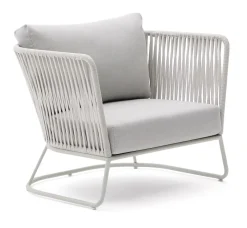 Kave Home Outdoor Fauteuil Saconca Gevlochten touw* Loungestoelen