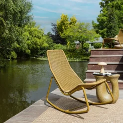 WOOOD Outdoor Schommelstoel Tom Rattan* Loungestoelen