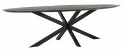 DTP Home Ovale Eettafel Shape Teakhout, kleur* Ovale Eettafel