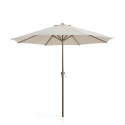 Kave Home Parasol Milna 300cm, kleur /Taupe* Parasols & Parasolvoeten