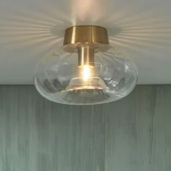 it's about RoMi Plafondlamp Brussels Glas, 28cm* Plafondlampen