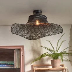 GOOD&MOJO Plafondlamp Ibiza Bamboe, 50cm* Plafondlampen