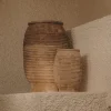 Kave Home Plantenpot Llonga Terracotta, Set van 2 stuks* Potten Voor Buiten