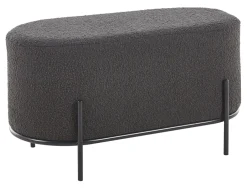 Artistiq Living Poef Imberly Bouclé, 80 x 40cm* Poefs & Hockers