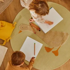 Kave Home Rond Vloerkleed Milu 100cm* Kinderkameraccessoires|Vloerkleden