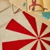 Kave Home Rond Vloerkleed Wirla 100cm* Kinderkameraccessoires|Vloerkleden
