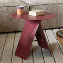 Zuiver Ronde Bijzettafel Foldy 45cm* Ronde Bijzettafel