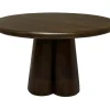 Brix Ronde Eettafel Clubs Mangohout, 130cm* Ronde Eettafel