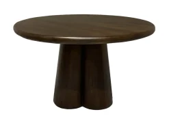 Brix Ronde Eettafel Clubs Mangohout, 130cm* Ronde Eettafel