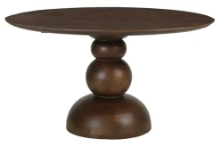 Artistiq Living Ronde Eettafel Neisha Mangohout, 130cm* Ronde Eettafel