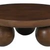Artistiq Living Ronde Salontafel Ambur Mangohout, 90cm* Ronde Salontafel