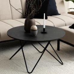 Bendt Ronde Salontafel Constantinos Marmerlook, 80cm* Ronde Salontafel