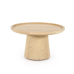 Eleonora Salontafel Leia Eikenhout* Ronde Salontafel