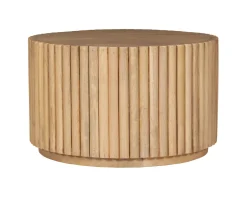 Tom Tailor Salontafel Loralie Mangohout, 55cm* Ronde Salontafel