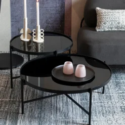 ZILT Salontafel Marigold* Salontafel Set|Glazen Salontafel
