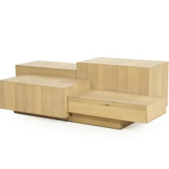 Eleonora Salontafel Quinten Eiken, kleur* Vierkante Salontafel