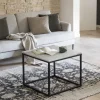 Artistiq Living Salontafel Sadi Wit marmer* Vierkante Salontafel