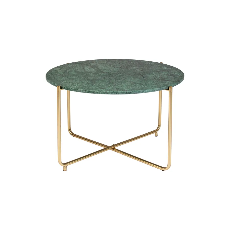 ZILT Salontafel Timpa Marmer, 70cm* Ronde Salontafel