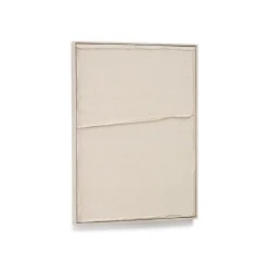 Kave Home Schilderij Maha Linnen, kleur Beige* Schilderijen