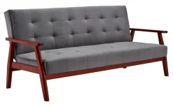 Artistiq Living Slaapbank Lilly Velvet, 190cm* Slaapbank|Slaapbanken, Slaapstoelen & Vouwbedden