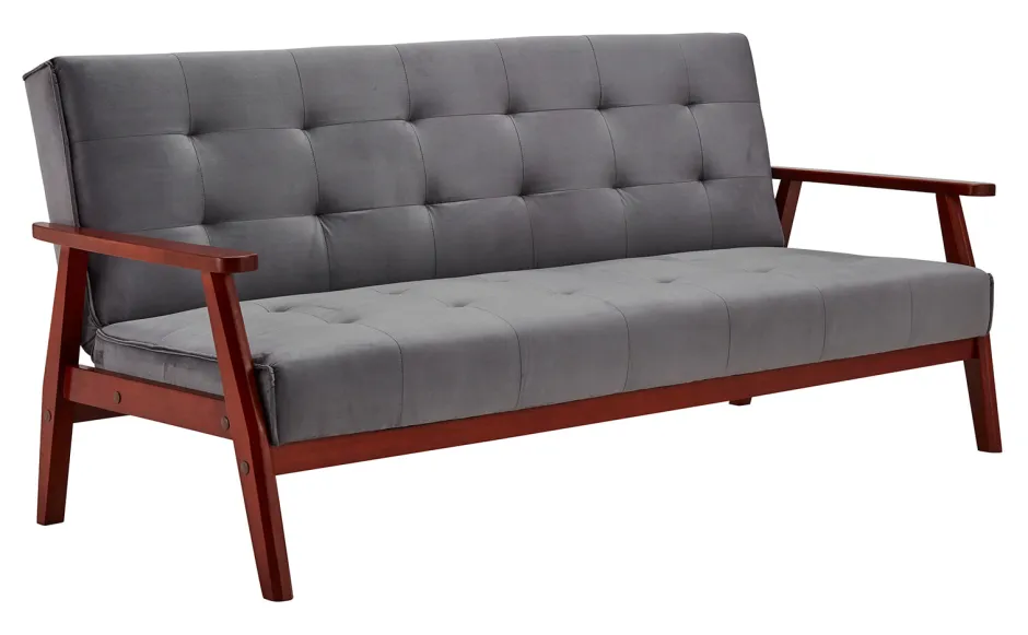Artistiq Living Slaapbank Lilly Velvet, 190cm* Slaapbank|Slaapbanken, Slaapstoelen & Vouwbedden