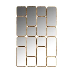 Richmond Interiors Spiegel Birche met 16 spiegels, kleur Goud* Gouden Spiegels