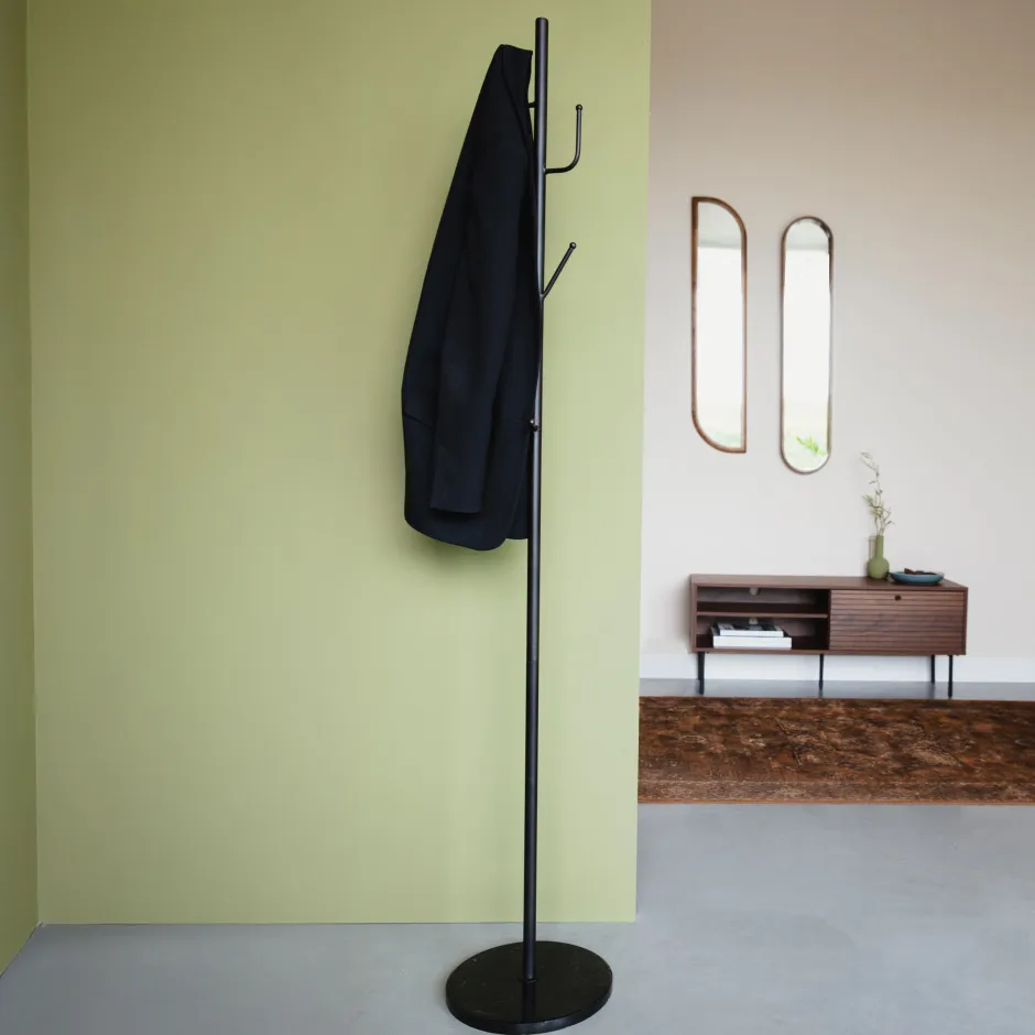ZILT Staande Kapstok Jerrie Met 7 haken, 170cm* Staande Kapstokken