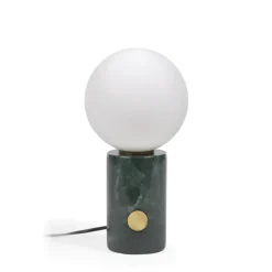 Kave Home Tafellamp Lonela Marmer en messing, 29cm hoog* Tafellampen