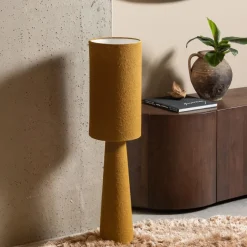 WOOOD Tafellamp / Vloerlamp Loft Bouclé, kleur Tapenade* Tafellampen|Vloerlampen