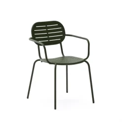 Kave Home Tuinstoel Brai Met armleuning, Staal* Terrasstoelen