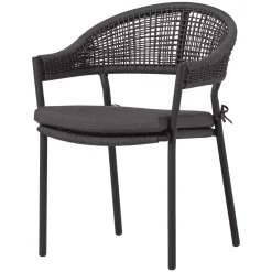 WOOOD Tuinstoel Rilo Gevlochten touw, kleur* Terrasstoelen