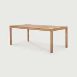 Ethnicraft Tuintafel Jack Teakhout, kleur Naturel* Eettafels Voor In Je Tuin