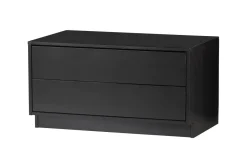 WOOOD TV-meubel Finca Mat zwart, 75cm* Tv-Meubel Zwart