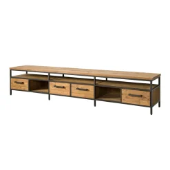Tower Living Tv-meubel Livorno Teak, 240cm* Tv-Meubel Hout
