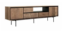 DTP Home TV-meubel Metropole Teakhout, 195cm* Tv-Meubel Hout