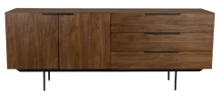 Zuiver TV-meubel Travis Eikenhout, 180cm* Tv-Meubel Zwart
