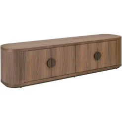 Richmond Interiors TV-meubel Windsor 200cm, kleur Walnut* Tv-Meubel Hout
