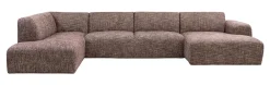 LABEL51 U-Bank Verona 380cm, Chenille* Hoekbank