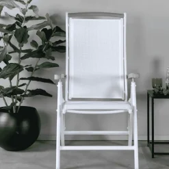 Nohr Verstelbare Tuinstoel Candise Textileen* Verstelbare Tuinstoelen