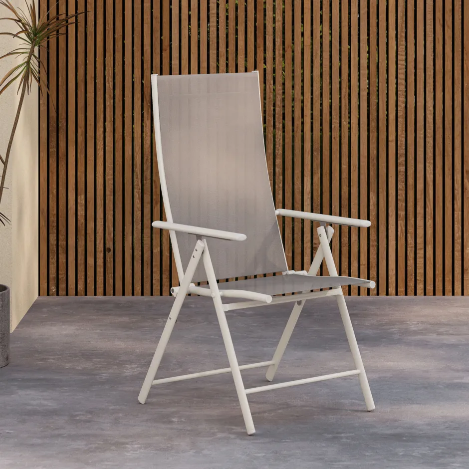 Nohr Verstelbare Tuinstoel Jonn Textileen* Verstelbare Tuinstoelen