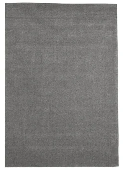 LABEL51 Vloerkleed Wolly Wol, kleur Donkergrijs* Vloerkleden