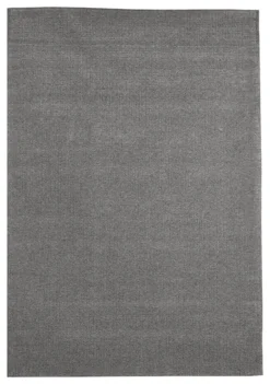 LABEL51 Vloerkleed Wolly Wol, kleur Donkergrijs* Vloerkleden