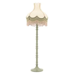 By-Boo Vloerlamp Fringaloo Katoen en jute* Vloerlampen