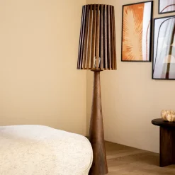 By-Boo Vloerlamp Guard Mangohout, 162cm hoog* Vloerlampen