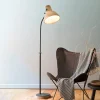 Light & Living Vloerlamp Imbert, donker bruin-mat zwart* Vloerlampen