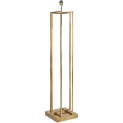 Richmond Interiors Vloerlamp Jalinia Brass Antique (excl. kap)* Vloerlampen