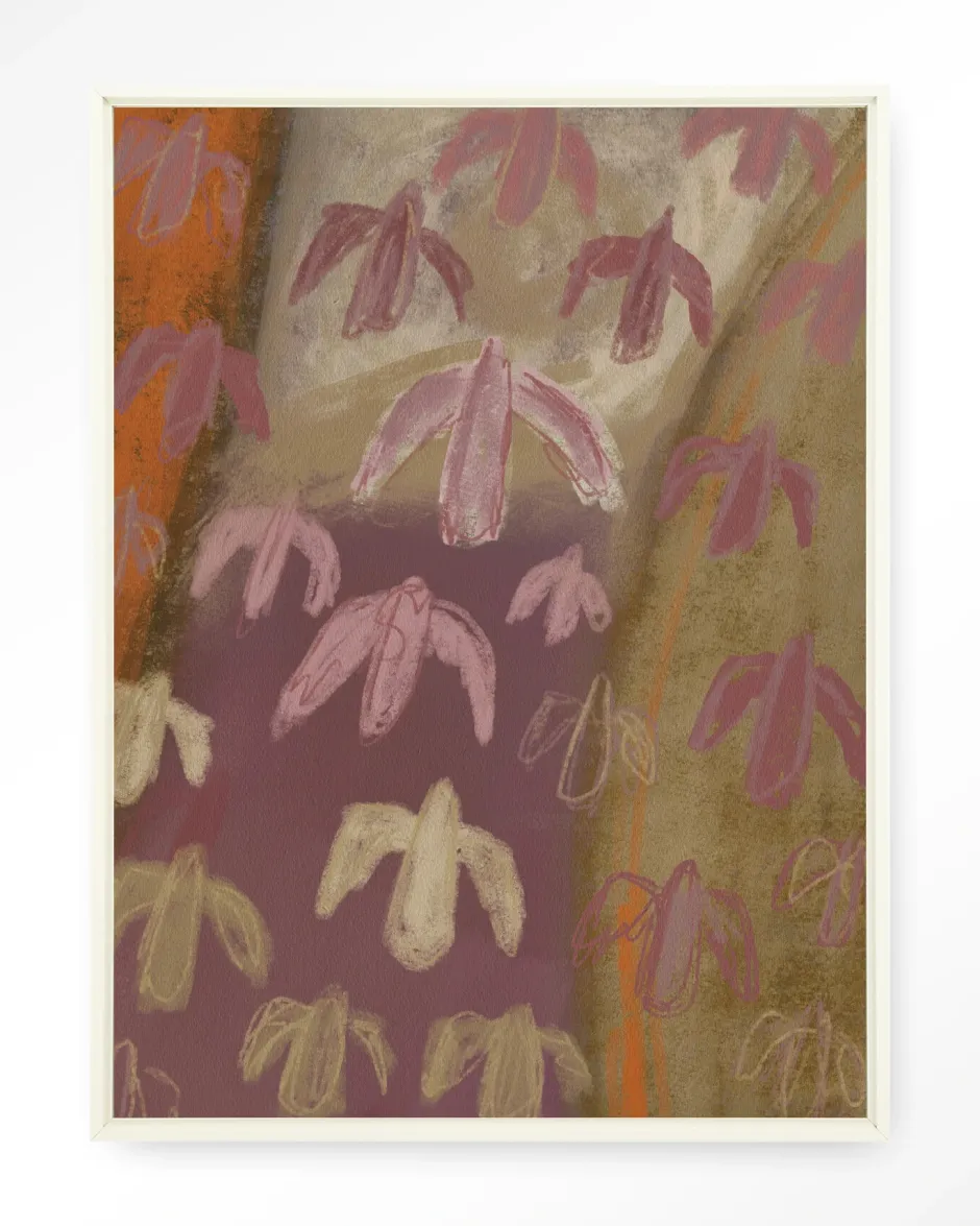 Urban Cotton Wandkleed A Birds View in maat en frame naar keuze* Wandkleden